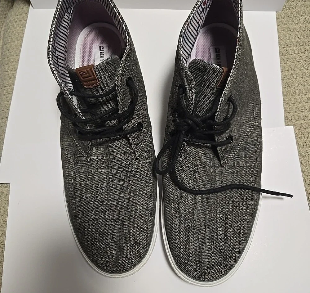 Men's Ben Sherman Chukka Sneakets Gray Size 13